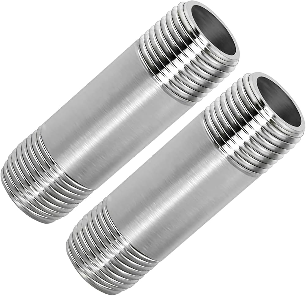 Forged Threaded Barrel Nipple – Male NPT Both Ends SS 304 316 Duplex